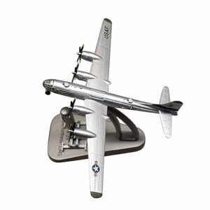 1/300 scale us b29 b-29 superfortress air fortress bomber with missile aircraft model alloy model diecast plane model for collection
