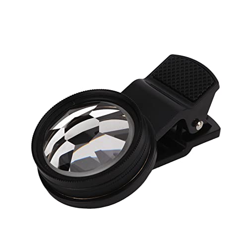 Mobile Camera Lens, Cell Phone Camera Lens Octahedral Kaleidoscope Multi Image External Filter Lens for Smart Phone