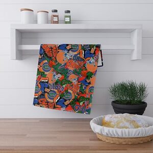 Kitchen Towels Fl Dish Towels Gators Useful Towel for Kitchen and Dishcloths Set 18 x 30 Cooking Baking Cotton Dish for Washing Dishes Rags Everyday