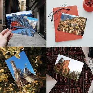 Dear Mapper Vintage United States Colorado Landscape Postcards Pack 20pc/Set Postcards from Around the World Greeting Cards for Business World Travel Postcard for Mailing Decor Gift