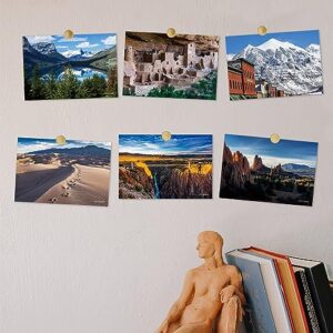 Dear Mapper Vintage United States Colorado Landscape Postcards Pack 20pc/Set Postcards from Around the World Greeting Cards for Business World Travel Postcard for Mailing Decor Gift
