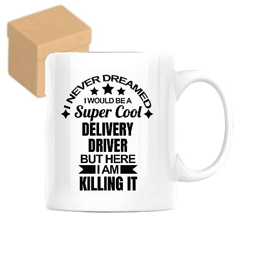 Courage Gift For Delivery Drivers To Persevere During Tough Times 11oz 15oz White Coffee Mug