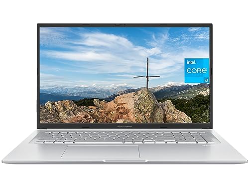 ASUS 2023 Newest Vivobook 17X Laptop, 17.3 Inch FHD Display, Intel Core i3-1220P Processor, 40GB RAM, 2TB SSD, Intel UHD Graphics, Fingerprint Reader, WiFi, Bluetooth, Windows 11 Home, Silver