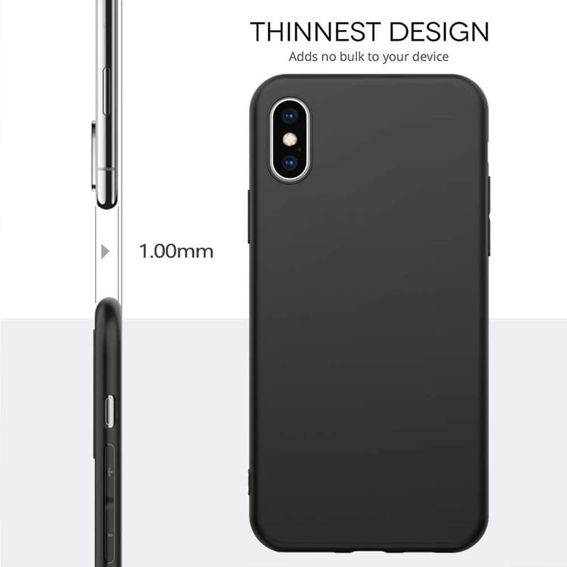 KJYFOANI for Infinix GT 10 Pro Case, with [ 2 x Tempered Glass Protective Film], Black Soft Silicone Protection Sleeves Shockproof Bumper Case for Infinix GT 10 Pro (6.67") - XT19