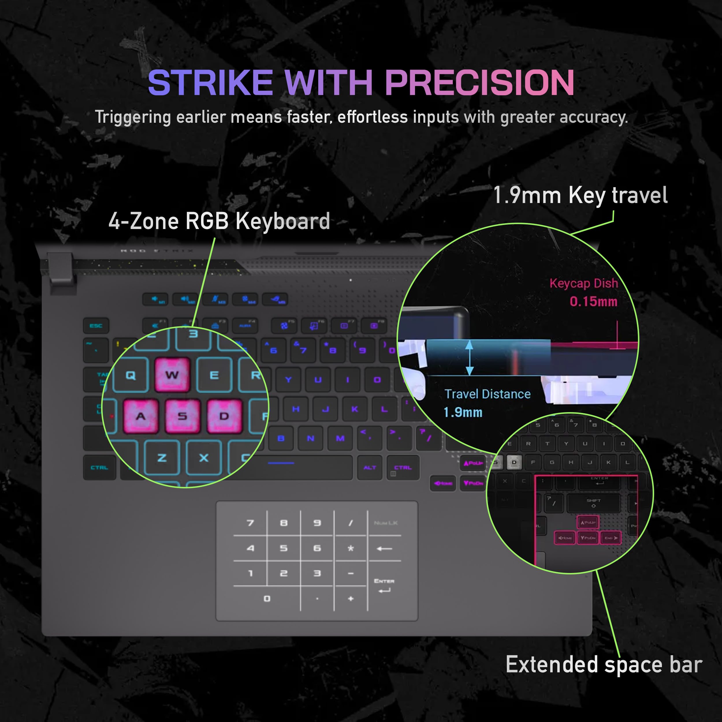 ASUS ROG Strix G15 15.6” WQHD Gaming Laptop, AMD Ryzen7 6800H, NVIDIA GeForce RTX 3060, 64GB DDR5 RAM, 4TB SSD, Thermal Grizzly Cooling, RGB Keyboard, VR-Ready, Gray, Win 11 Pro, 32GB USB Card