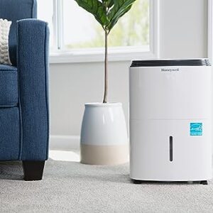 Honeywell 4000 Sq. Ft. Energy Star Dehumidifier with Built-in Pump for Home Basements & Large Rooms, with Mirage Display, Washable Filter to Remove Odor and Filter Change Alert - 50 Pint (Previously 70 Pint)