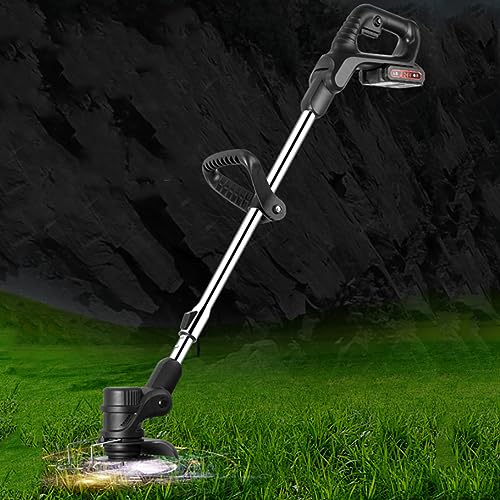 Coldwind Portable Handheld Wireless Lithium-ion Lawn Mower, Electric Lawn Mower, Home Lawn and Garden Pruning and Weeding Machine