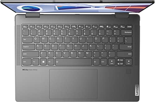 Lenovo Yoga 7 82YL Laptop 2023 14” 2240 x 1400 Display, Intel Core i7-1355U, 10-core, Intel Iris Xe Graphics, 16GB LPDDR5, 1TB SSD, Backlit Keyboard, Thunderbolt 4, Fingerprint, Windows 10 Pro