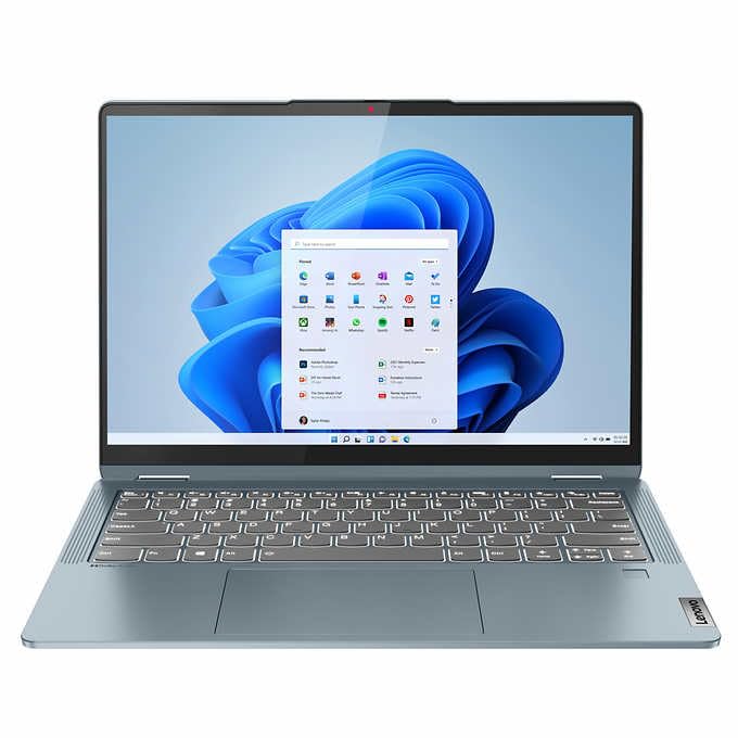 Lenovo IdeaPad Flex 7 Laptop 2023 14” 2240 x 1400 Display, Intel Core i7-1355U, 10-core, Intel Iris Xe Graphics, 16GB LPDDR4, 2TB SSD, Backlit Keyboard, Thunderbolt 4, Fingerprint, Windows 11 Pro