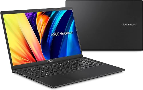 ASUS Vivobook F1500EA 15.6" FHD IPS Premium Laptop, 11th Gen Intel 4-Core i5-1135G7 Upto 4.2GHz, 12GB RAM, 256GB PCIe SSD, Intel Iris Xe Graphics, USB-C, Windows 11 Home + HDMI Cable, Black