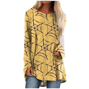 generic women pullover long sleeve to wear with leggings long sleeve workout tops for women womens tops plus size long sleeve tops for women tops loose shirts printed sweatshirts casual blouse