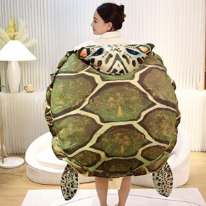 nucgnex wearable turtle shell giant turtle stuffed animal tortoise plush toys doll