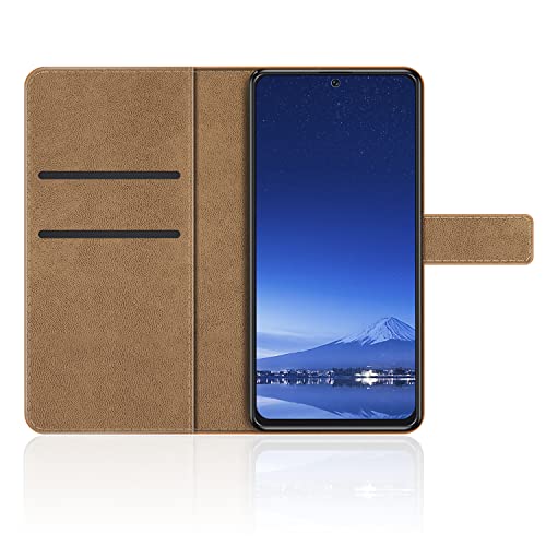 MILEGAO for Infinix Zero 5G 2023 Case, Premium Magnetic PU Leather Cover with Card Holder and Kickstand, Fashion Flip Case for Infinix Zero 5G 2023 6.78 inches Orange