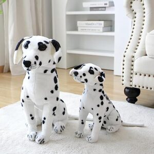 Simulation Dog Plush Toys, Cute Kawaii Puppy Soft Stuffed Real Pillow Home Decoration, for Kids Boys Gifts 40Cm A