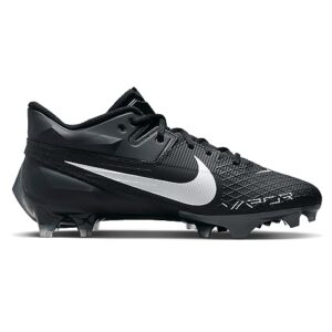 Nike Vapor Edge Elite 360 2 DA5457-010 Black-White-Dark Smoke Grey Men's Football Cleats 10 US