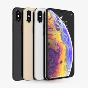 Apple iPhone Xs Max Mobile Phone 6.5inch A12 Bionic 4GB RAM 64GB/256GB ROM Hexa Core 12MP NFC 4G LTE Original iOS Cellphone 64GB with Face ID/White