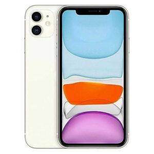 Apple iPhone 11 64GB/128GB/256GB Mobile Phone 4G LTE 6.1" Hexa-core A13 Dual 12MP 4GB RAM eSim Original Liquid Retina IPS LCD 256GB Face ID/White