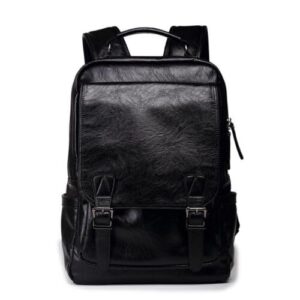 jouzya men's leather backpack shoulder bag weekender travel laptop notebook school bags