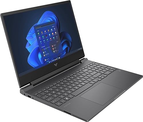 HP 2023 Gaming Laptop Victus, 15.6" FHD IPS 144Hz, 6-Core Ryzen 5 7535HS (Beats i7-11800H), GeForce RTX 2050 4GB GDDR6 Graphic, Backlit KB, B&O, Bluetooth 5.3, Windows 11 Home(64GB|2TB SSD)