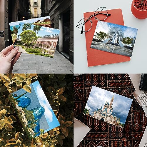 Dear Mapper Vintage United States Florida Landscape Postcards Pack 20pc/Set Postcards from Around the World Greeting Cards for Business World Travel Postcard for Mailing Decor Gift