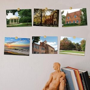 Dear Mapper Vintage United States Delaware Landscape Postcards Pack 20pc/Set Postcards from Around the World Greeting Cards for Business World Travel Postcard for Mailing Decor Gift