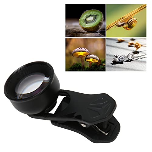 Cell Phone Camera Lens Kit, HD 2X Telephoto Photography Lens, Aluminum Alloy, Suitable for Most Phones with Camera Lens Diameter Less Than 13mm