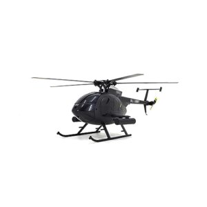 anixa dwiu md500 c189 little bird rc helicopter, 1/28 2.4g 4ch single-rotor rc drone aircraft with 6-axis gyroscope dual brushless motors 6g simulation plane model (rtf version)