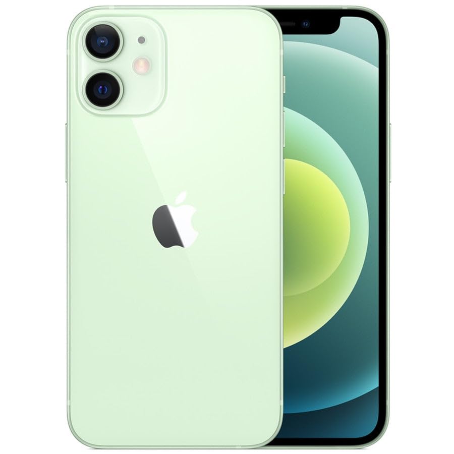 Apple iPhone 12 Mini Unlocked 5G Smartphone A14 Bionic Chip 5.4" 64GB/128GB ROM Face ID 12MP Dual Camera Used Mobile Phone Single Phone/White / 128G|4GB