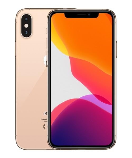 Apple iPhone Xs Max Mobile Phone 6.5inch A12 Bionic Original iOS 4GB RAM 64GB/256GB ROM Hexa Core 12MP NFC 4G LTE Cellphone 256GB with Face ID/White