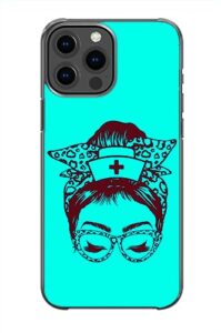 nurse tribute fashion hair girl pattern art design anti-fall and shockproof gift iphone case (iphone 11 pro)