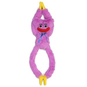 Poppy Playtime Huggy Wuggy Plush Doll - Collectible Toy for All Ages (19" Smiling Kissy Miss)
