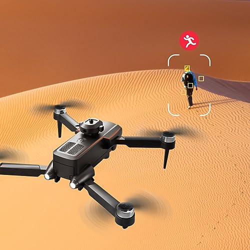 Rc Mini Drone with Camera for Adults 4K Dual Hd Camera Fpv Drone with Altitude Hold Headless Mode Foldable Drone for Kids 8-12 Rc Plane Flying Toys Personalized Birthday Gifts for Beginners