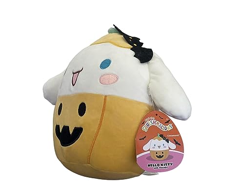 Squishmallows 8" Cinnamoroll Hello Kitty - Officially Licensed Kellytoy Plush - Collectible Soft & Squishy Halloween Stuffed Animal Toy - Add to Your Squad - Gift for Kids, Girls & Boys - 8 Inch