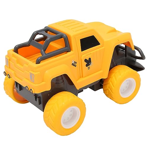 TOPINCN Mini RC Car Toy, Remote Control Car Toy Easy to Operate 1/24 for Children Gift (Orange Yellow)