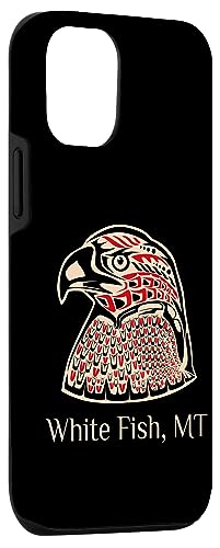 iPhone 13 White Fish MT Eagle Native American Indian Haida Pacific NW Case