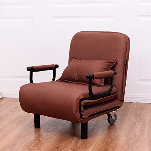 sgzyl Convertible Sofa Bed Folding Arm Chair Sleeper Leisure Recliner Lounge Couch