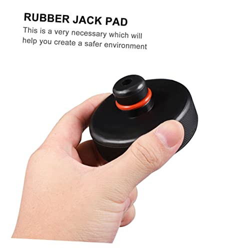 2pcs Rubber mat Frame Holder Stand Tool Stand Rubber Jack Stand car accesories car Jack Rubber Guards Pinch Car Jack Rubber Pad Auto Jack Pad Car Lifting Jack Pad Base Protection