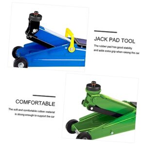 2pcs Rubber mat Frame Holder Stand Tool Stand Rubber Jack Stand car accesories car Jack Rubber Guards Pinch Car Jack Rubber Pad Auto Jack Pad Car Lifting Jack Pad Base Protection