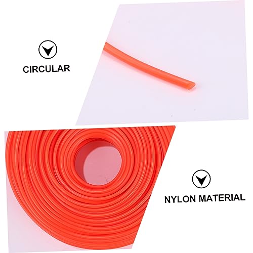 2pcs Trimmer Square Tool Nylon Rope Mower Trimmer Nylon Trimmer Spool Fence line Mower Cords Mower Trimmer Line Nylon Simple Mower Parts Brush Cutter Electric Wire to Rotate