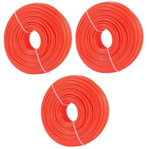 3pcs lawn mower parts lawnmower parts square tool trimmer nylon trimmer line grass trimmer wire simple mower parts cords mower brush cutter accessories electric wire component