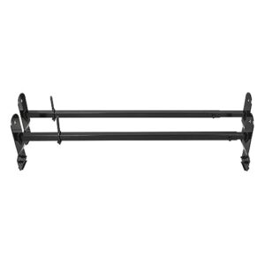 QYGCHUSIN Fits Ladder Roof Rack Rain Gutter Bars Steel Upper -432 FFEESVLRRRGCBN