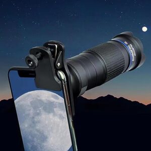 36x cell phone zoom lens kit 4 in 1 with phone clip high-definition universal kit for most of the cell phone good color reproduction for a variety of phone