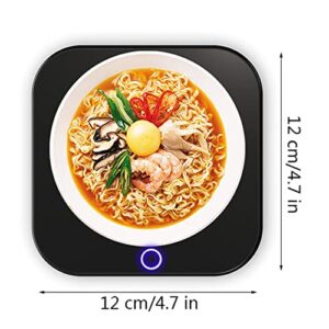 Food and Plate Warming Tray Electric Warming Tray 5 Inch Buffets Server Electric Food Warmer Plate Perfect for Family Use