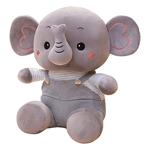 Kids Toys Stuffed Animal Elephants Plush Toys Pillow Soft Kawaii Plushies Baby Doll, Room Decor, Educational Sensory Toys, Hug Sleep, Birthday Gifts for Men, Women, Cute Stuff for Your Room