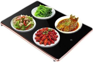 electric warming tray, buffets server smart warm dish electric food warmer plate perfect for family use