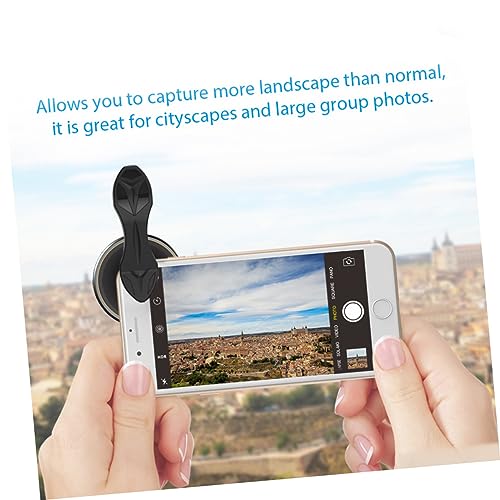 Amosfun Smartphone Phones telephoto Lens Wide Angle Lens Camera Lenses Smartphone Fish Eye Lens External Phone Lens Cell Phone Camera Lens Smartphone Camera Lens Universal Telephone