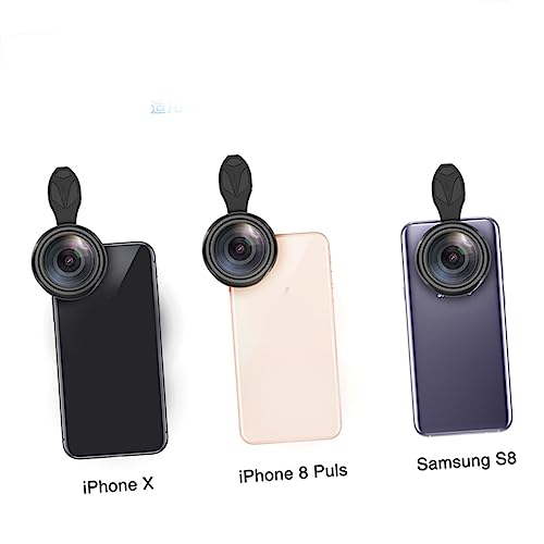 Amosfun Smartphone Phones telephoto Lens Wide Angle Lens Camera Lenses Smartphone Fish Eye Lens External Phone Lens Cell Phone Camera Lens Smartphone Camera Lens Universal Telephone