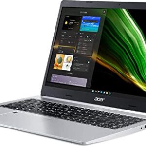 acer Aspire Laptop 2022-15.6" FHD AMD Radeon Graphics - AMD Ryzen 7 3700U 4 Cores - 12GB DDR4 512GB NVMe SSD - Backlit Keyboard Fingerprint Wi-Fi 6- Win11 Pro TLG 32GB USB - Pure Silver