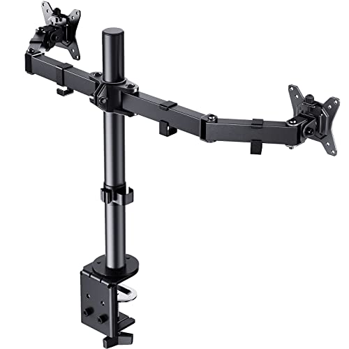 ErGear Height Adjustable Electric Standing Desk Dual Monitor Desk Mount