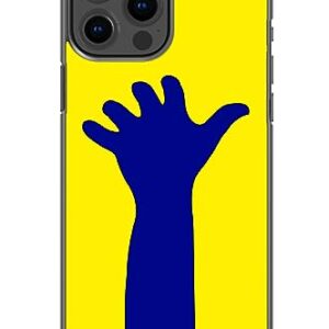 Waving Hand Silhouette Pattern Art Design Anti-Fall and Shockproof Gift iPhone case (iPhone 11)